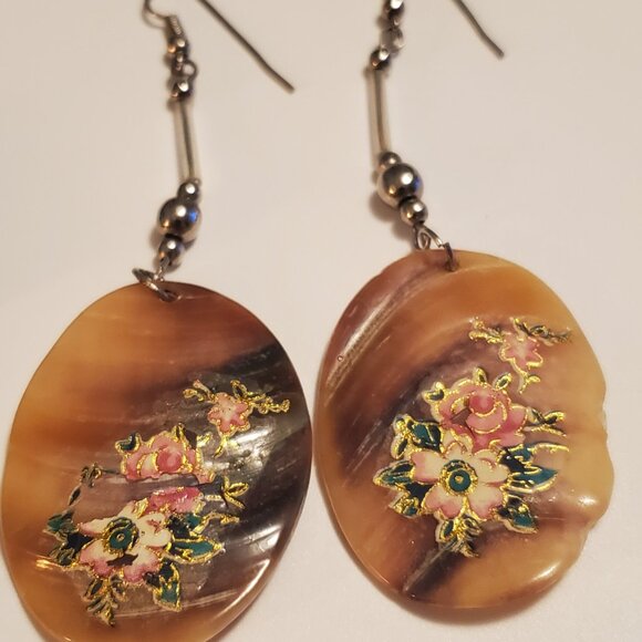 7 Pair of Earrings,  items # A- 1216- 1222, wt.55 grams. - Picture 7 of 16